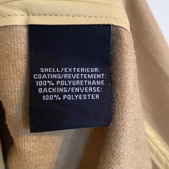 7 For All Mankind Faux Leather Puff Sleeve Fit & Flare Dress - Picture 5 of 8